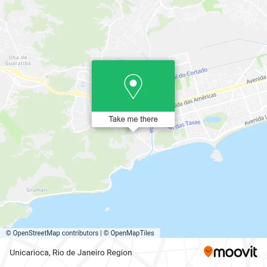 Unicarioca map