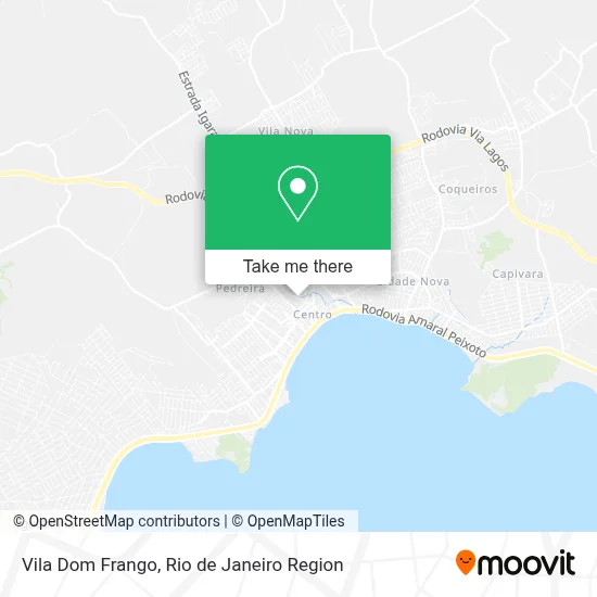 Vila Dom Frango map