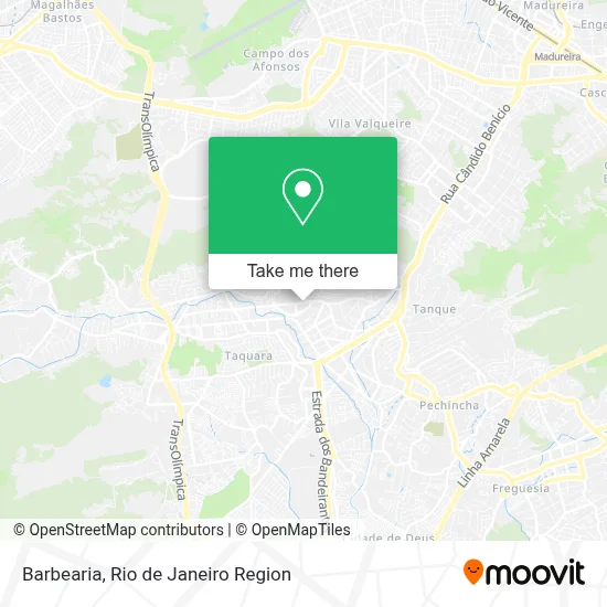 Barbearia map