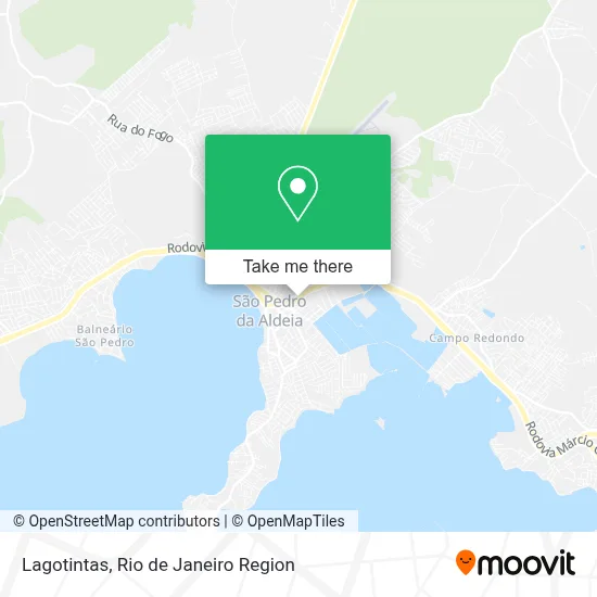Lagotintas map