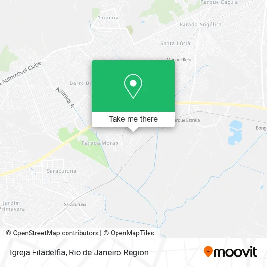 Igreja Filadélfia map