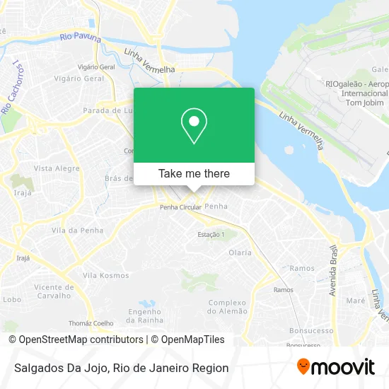 Salgados Da Jojo map