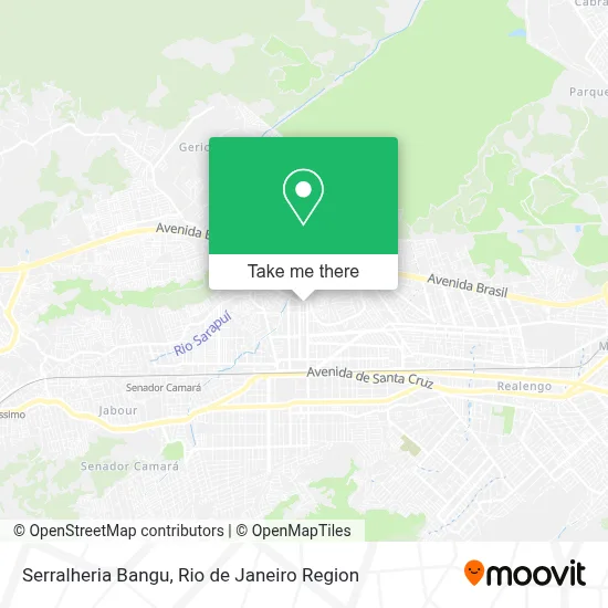 Serralheria Bangu map