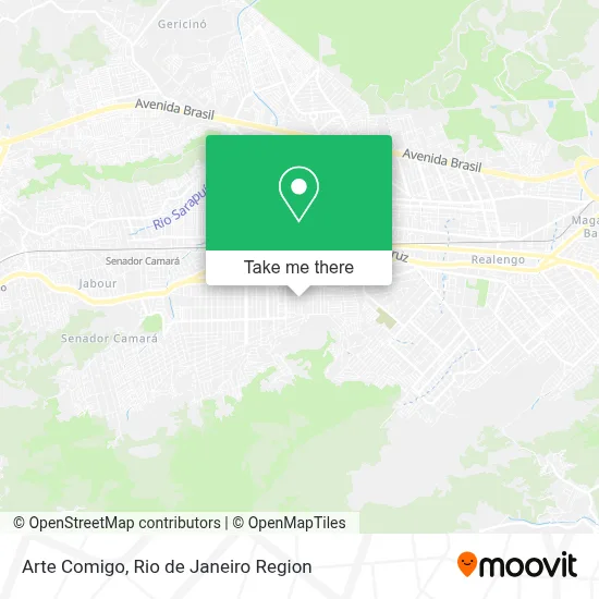 Arte Comigo map