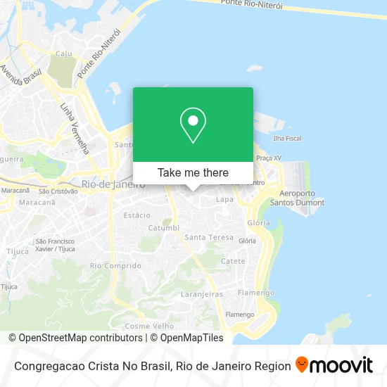 Congregacao Crista No Brasil map