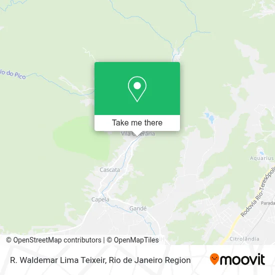 R. Waldemar Lima Teixeir map