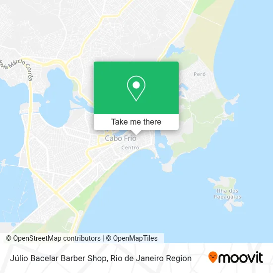 Júlio Bacelar Barber Shop map