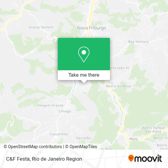 C&F Festa map