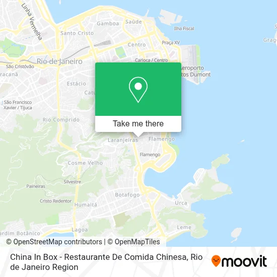 China In Box - Restaurante De Comida Chinesa map