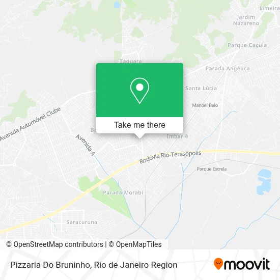 Pizzaria Do Bruninho map