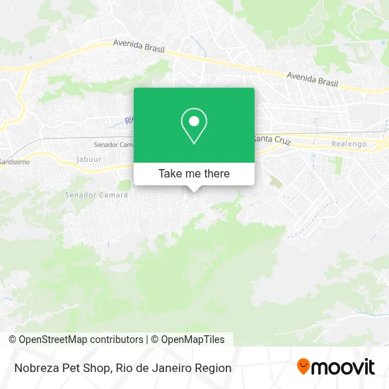 Nobreza Pet Shop map