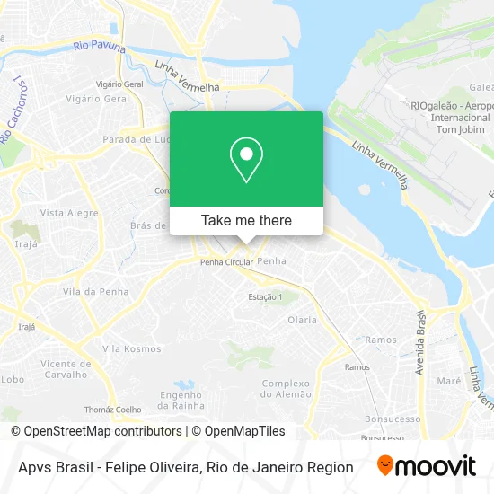 Apvs Brasil - Felipe Oliveira map
