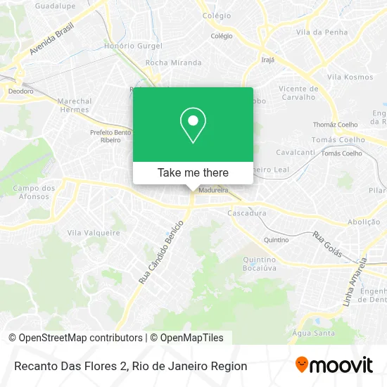 Recanto Das Flores 2 map