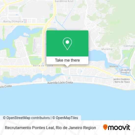 Recrutamento Pontes Leal map