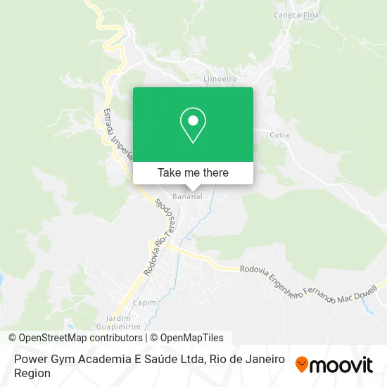 Power Gym Academia E Saúde Ltda map