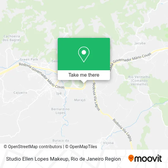 Studio Ellen Lopes Makeup map