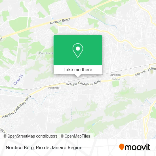 Nordico Burg map