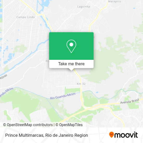 Prince Multimarcas map