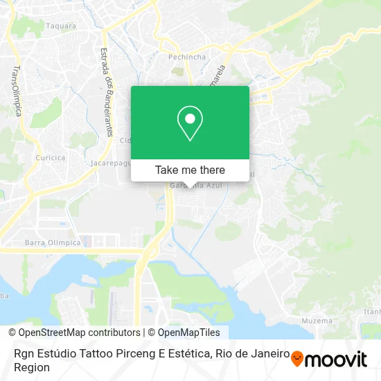 Rgn Estúdio Tattoo Pirceng E Estética map