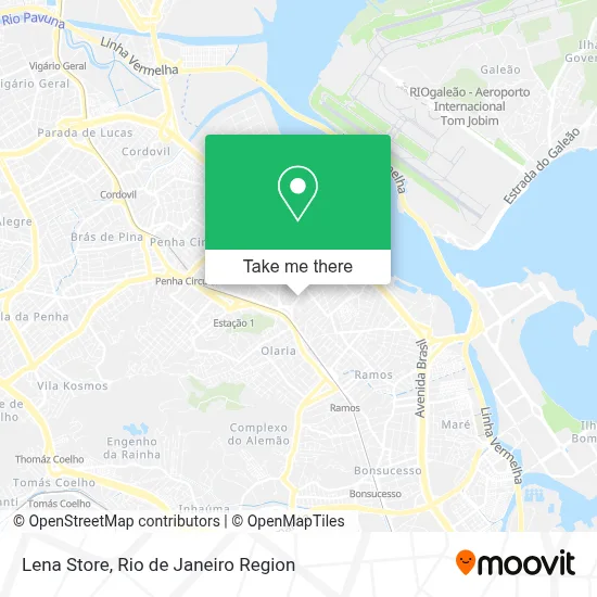 Lena Store map
