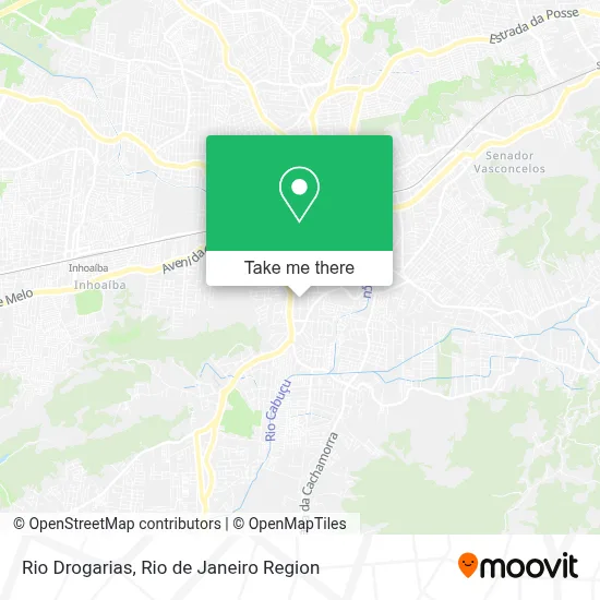 Rio Drogarias map