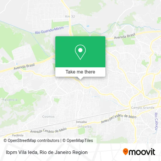 Ibpm Vila Ieda map