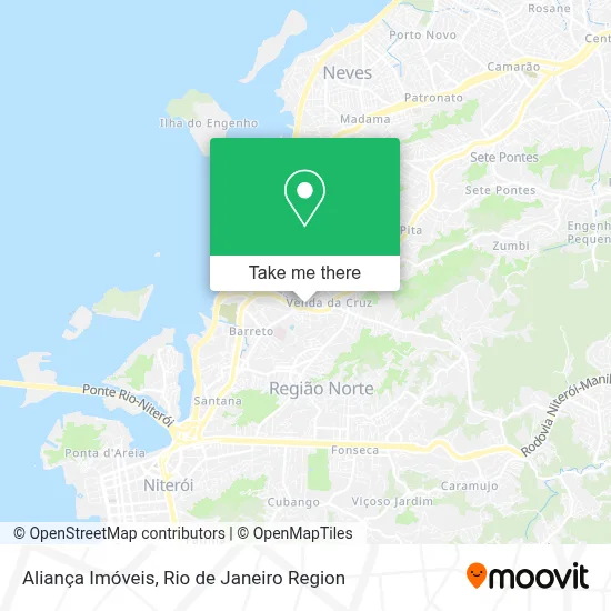 Aliança Imóveis map