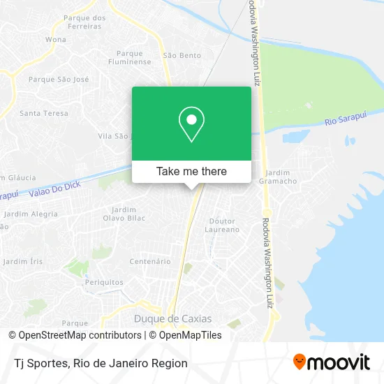 Tj Sportes map