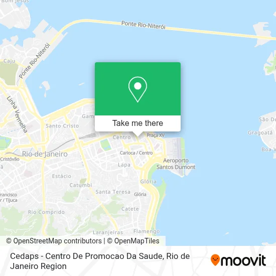 Cedaps - Centro De Promocao Da Saude map