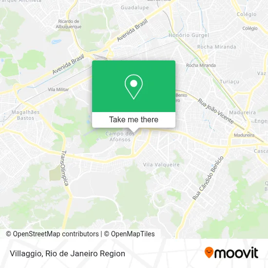 Villaggio map