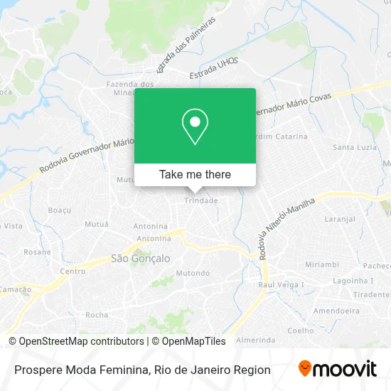 Prospere Moda Feminina map