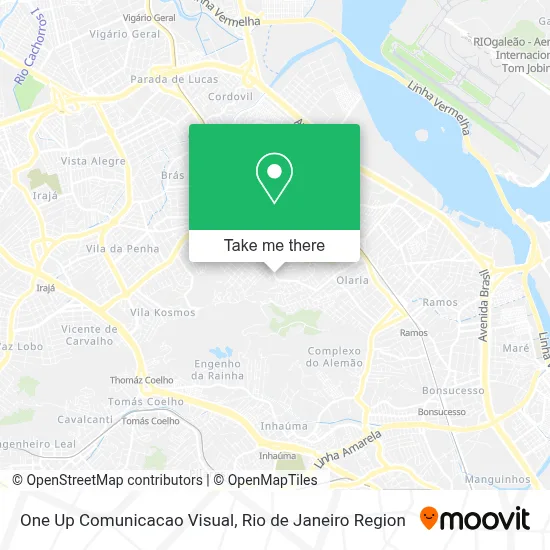 One Up Comunicacao Visual map