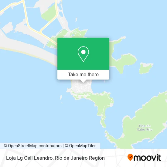 Loja Lg Cell Leandro map