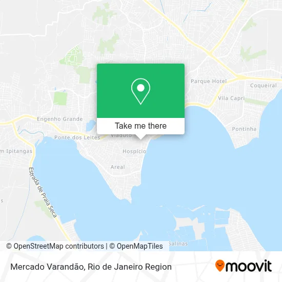 Mercado Varandão map