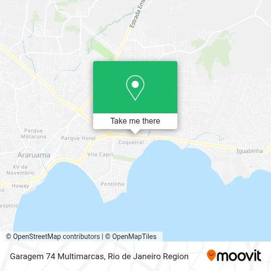 Garagem 74 Multimarcas map