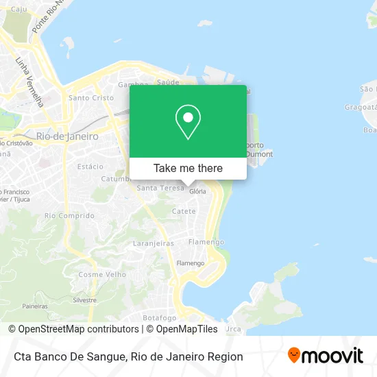 Cta Banco De Sangue map
