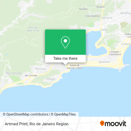 Artmed Print map