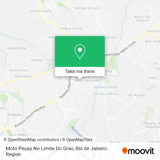 Moto Peças No Limite Do Grau map
