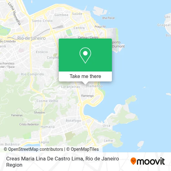 Creas Maria Lina De Castro Lima map