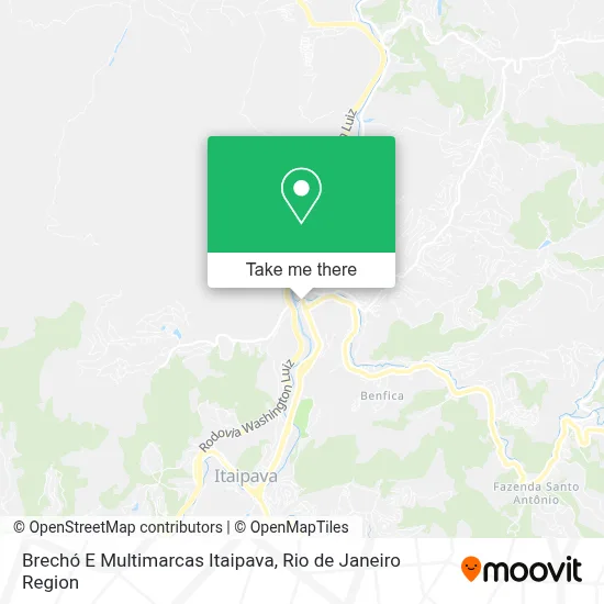 Brechó E Multimarcas Itaipava map