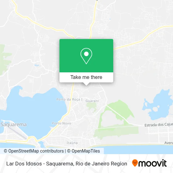 Lar Dos Idosos - Saquarema map