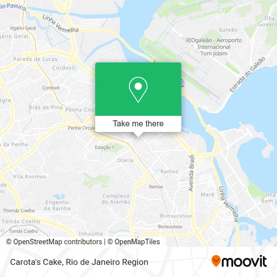 Carota's Cake map