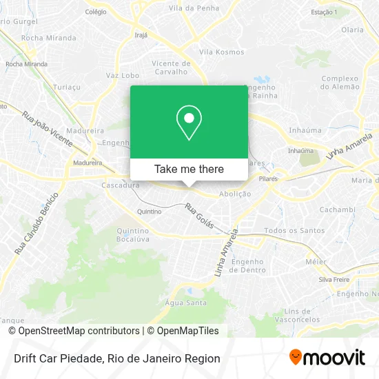 Drift Car Piedade map