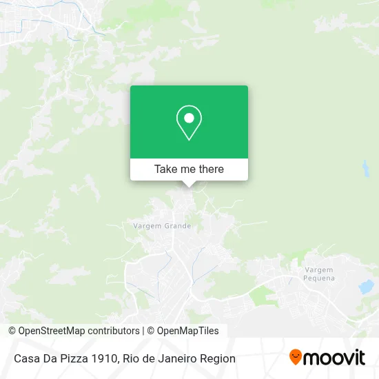 Casa Da Pizza 1910 map