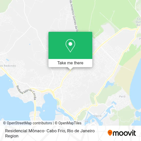 Residencial Mônaco- Cabo Frio map