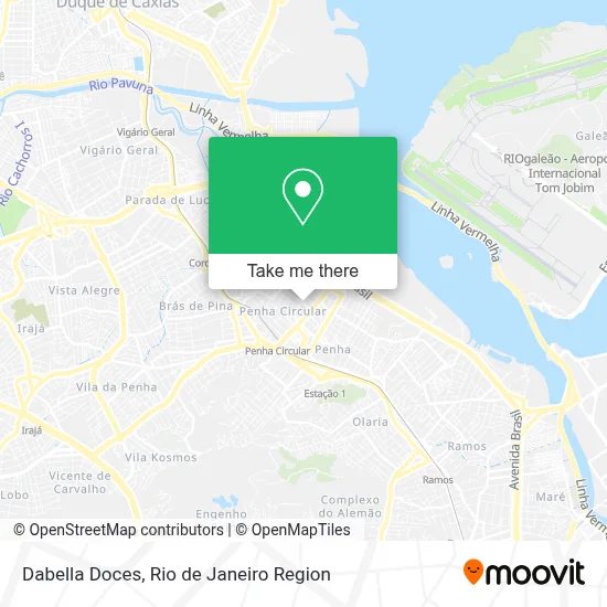 Dabella Doces map