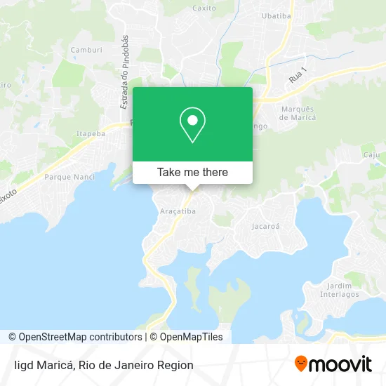 Iigd Maricá map