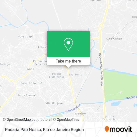 Padaria Pão Nosso map