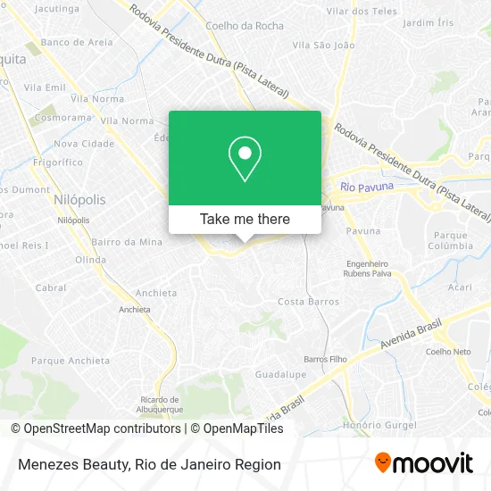 Menezes Beauty map
