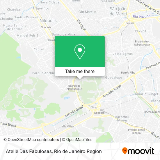 Ateliê Das Fabulosas map